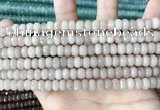 CCN5133 15 inches 5*8mm faceted rondelle candy jade beads