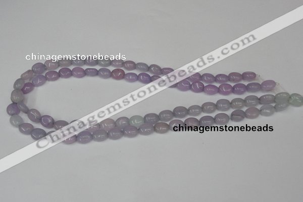 CCN514 15.5 inches 8*10mm oval candy jade beads wholesale