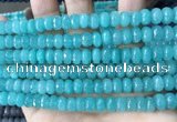 CCN5150 15 inches 5*8mm faceted rondelle candy jade beads