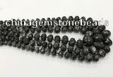 CCN5177 5*8mm - 14*20mm faceted rondelle candy jade graduated beads