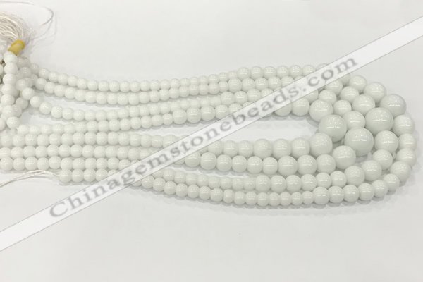 CCN5186 6mm - 14mm round candy jade graduated beads