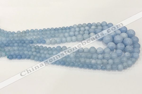 CCN5188 6mm - 14mm round candy jade graduated beads