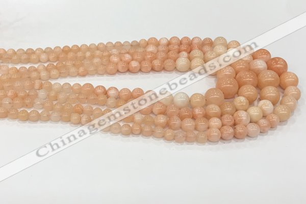 CCN5189 6mm - 14mm round candy jade graduated beads