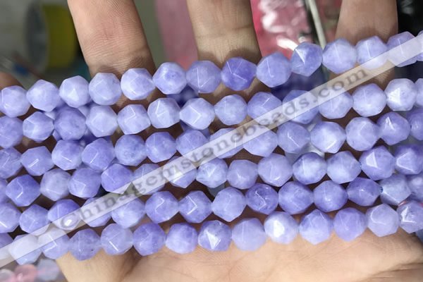 CCN5244 15 inches 8mm faceted nuggets candy jade beads