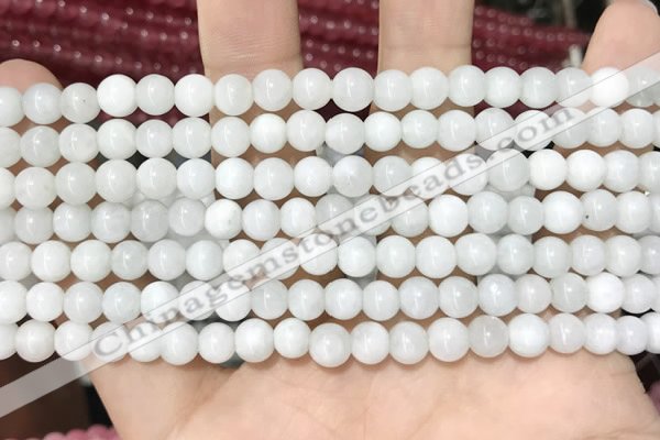 CCN5270 15 inches 6mm round candy jade beads Wholesale