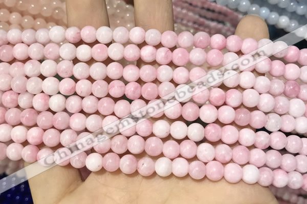 CCN5276 15 inches 6mm round candy jade beads Wholesale