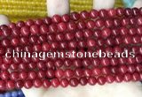 CCN5280 15 inches 6mm round candy jade beads Wholesale