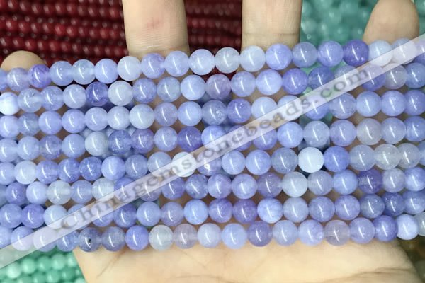 CCN5284 15 inches 6mm round candy jade beads Wholesale