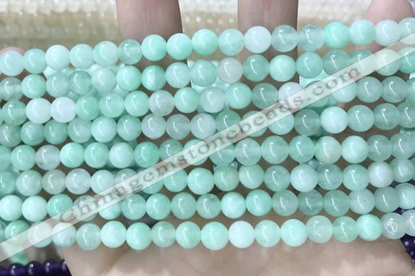 CCN5286 15 inches 6mm round candy jade beads Wholesale