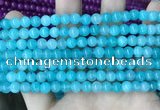 CCN5288 15 inches 6mm round candy jade beads Wholesale