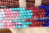 CCN5298 15 inches 6mm round candy jade beads Wholesale