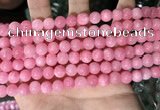 CCN5324 15 inches 8mm round candy jade beads Wholesale