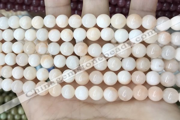 CCN5340 15 inches 8mm round candy jade beads Wholesale