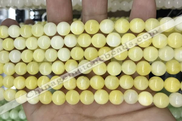 CCN5347 15 inches 8mm round candy jade beads Wholesale