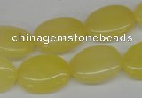 CCN535 15.5 inches 15*20mm oval candy jade beads wholesale