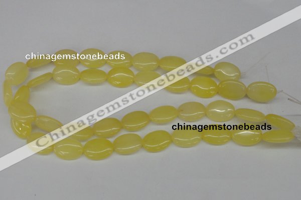 CCN535 15.5 inches 15*20mm oval candy jade beads wholesale