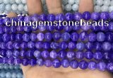 CCN5359 15 inches 8mm round candy jade beads Wholesale