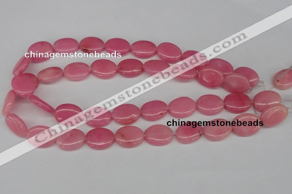 CCN536 15.5 inches 15*20mm oval candy jade beads wholesale