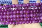 CCN5365 15 inches 8mm round candy jade beads Wholesale