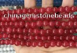 CCN5371 15 inches 8mm round candy jade beads Wholesale