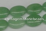 CCN538 15.5 inches 15*20mm oval candy jade beads wholesale