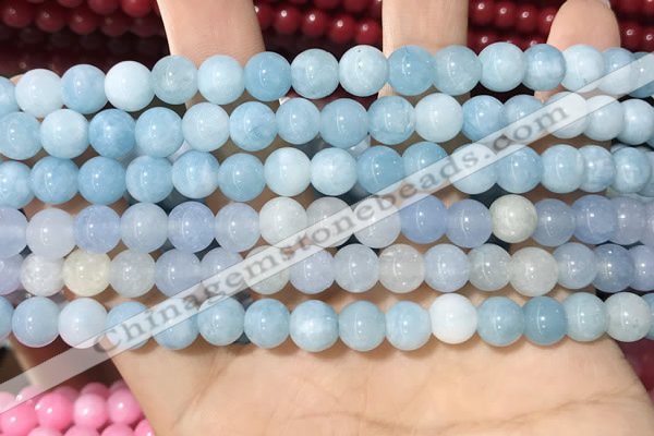 CCN5386 15 inches 8mm round candy jade beads Wholesale