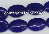 CCN540 15.5 inches 15*20mm oval candy jade beads wholesale