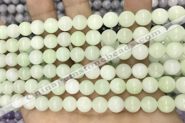 CCN5412 15 inches 8mm round candy jade beads Wholesale