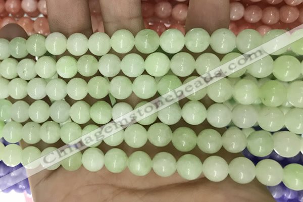 CCN5414 15 inches 8mm round candy jade beads Wholesale