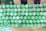 CCN5417 15 inches 8mm round candy jade beads Wholesale