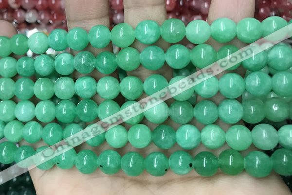 CCN5418 15 inches 8mm round candy jade beads Wholesale