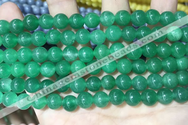 CCN5419 15 inches 8mm round candy jade beads Wholesale