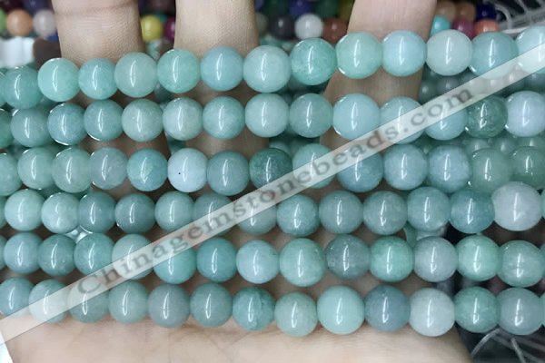 CCN5426 15 inches 8mm round candy jade beads Wholesale