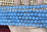 CCN5434 15 inches 8mm round candy jade beads Wholesale