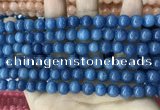 CCN5435 15 inches 8mm round candy jade beads Wholesale