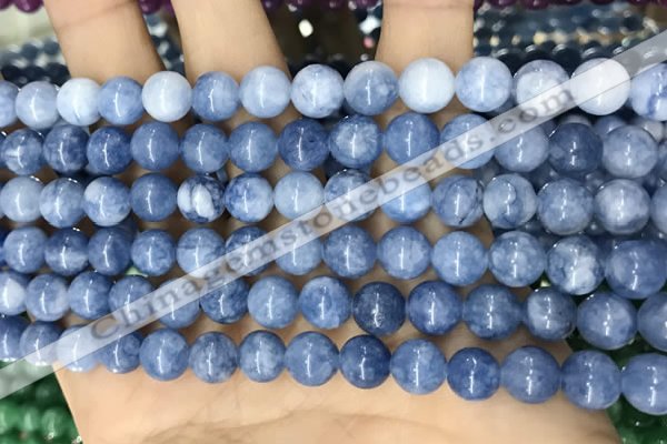 CCN5459 15 inches 8mm round candy jade beads Wholesale