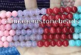 CCN5467 15 inches 8mm round candy jade beads Wholesale