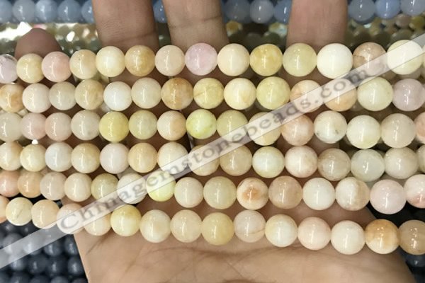 CCN5473 15 inches 8mm round candy jade beads Wholesale