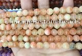 CCN5475 15 inches 8mm round candy jade beads Wholesale