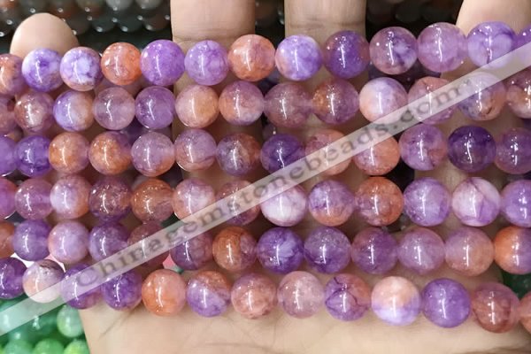 CCN5477 15 inches 8mm round candy jade beads Wholesale