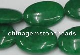 CCN548 15.5 inches 18*25mm oval candy jade beads wholesale