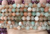 CCN5480 15 inches 8mm round candy jade beads Wholesale