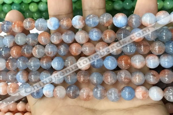 CCN5481 15 inches 8mm round candy jade beads Wholesale