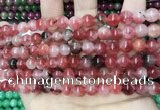 CCN5483 15 inches 8mm round candy jade beads Wholesale