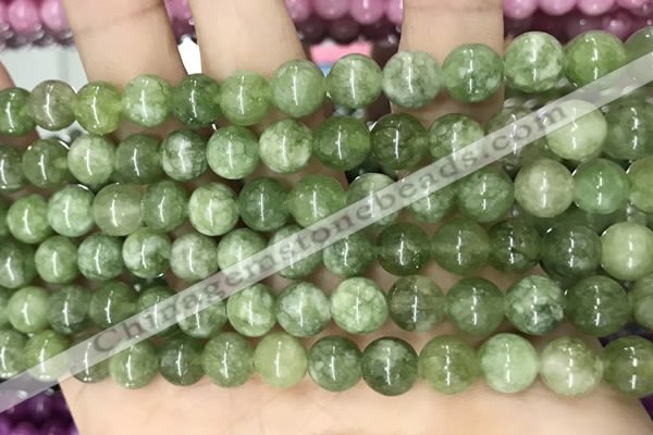 CCN5487 15 inches 8mm round candy jade beads Wholesale