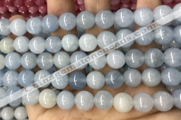 CCN5501 15 inches 8mm round candy jade beads Wholesale