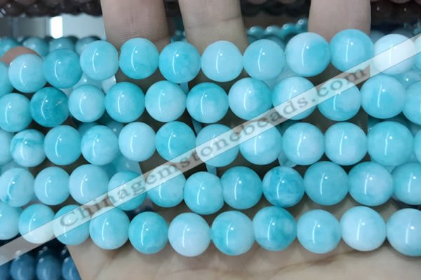 CCN5511 15 inches 8mm round candy jade beads Wholesale