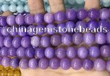 CCN5529 15 inches 8mm round candy jade beads Wholesale