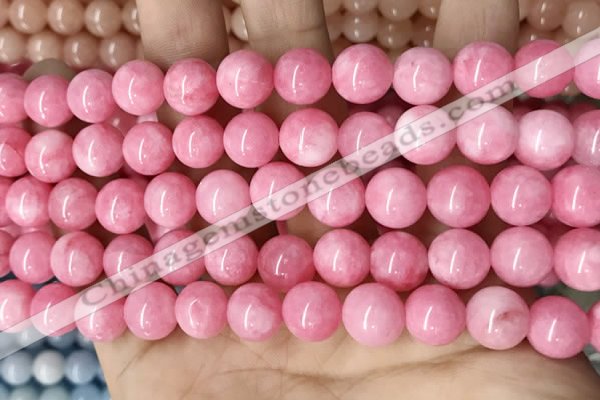 CCN5534 15 inches 8mm round candy jade beads Wholesale