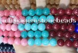 CCN5551 15 inches 8mm round candy jade beads Wholesale